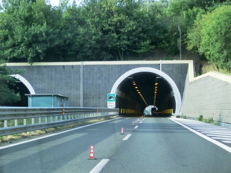 Albiano Tunnel southern portals
