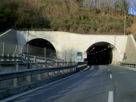 Calcinara Tunnel southern portals
