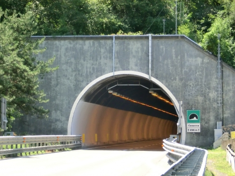 Casacca Tunnel northern portal