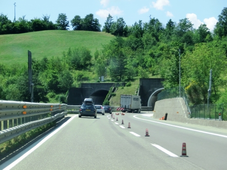 Montelungo Tunnel northern portals