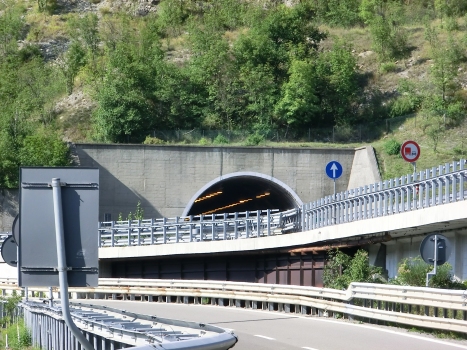Partigiano Tunnel southern portal