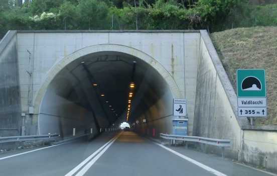 Valdilocchi Tunnel eastern portal