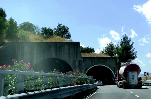 Montevaccaro Tunnel eastern portals
