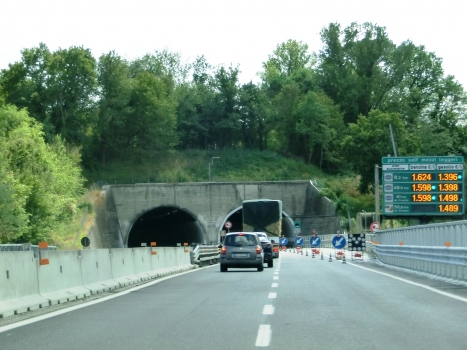 Pratola Serra Tunnel northern portals