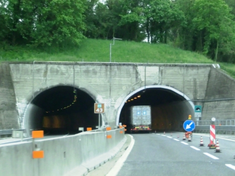 Pratola Serra Tunnel northern portals