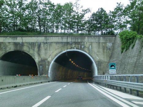San Nicola Tunnel northern portals