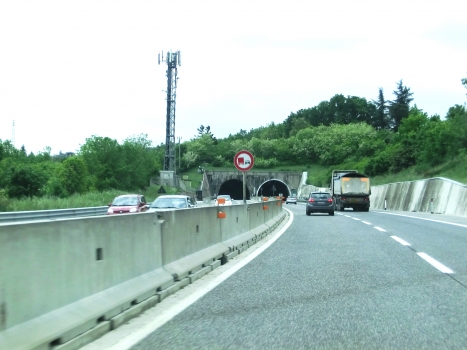 Sant'Elena Tunnel northern portals