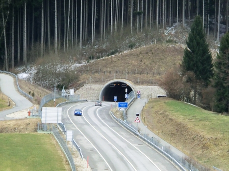 Sous le Mont Tunnel northern portal