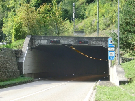 Eggflue Tunnel eastern portal