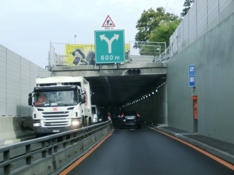 Schänzli Tunnel southern portal