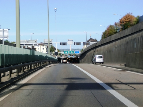 Schöneich Tunnel western portals