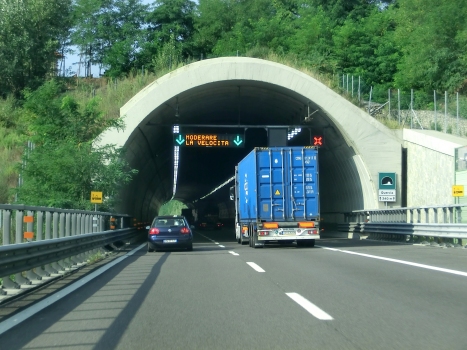 Quercia Tunnel northern portal