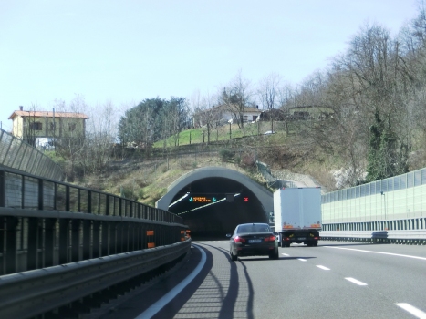 Quercia Tunnel northern portal