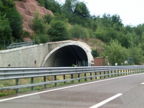 Quercia Tunnel southern portal
