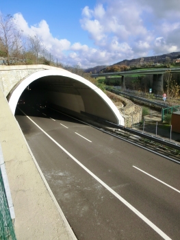 Quercia Tunnel southern portal