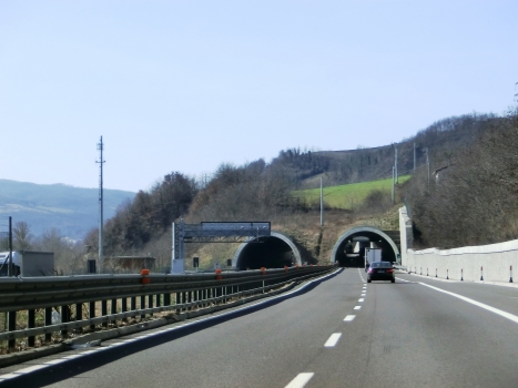 Rioveggio 1 Tunnel northern portals