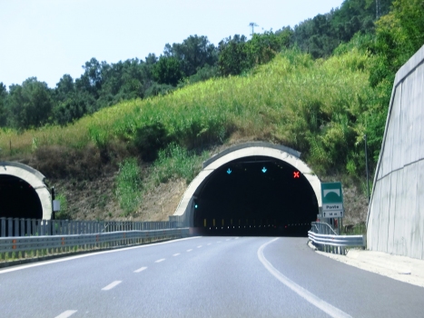 Barritteri Tunnel northern portals