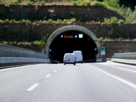 Cacciapuiu Tunnel northern portal