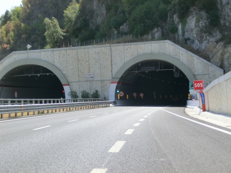 Colle di Mormanno Tunnel northern portals