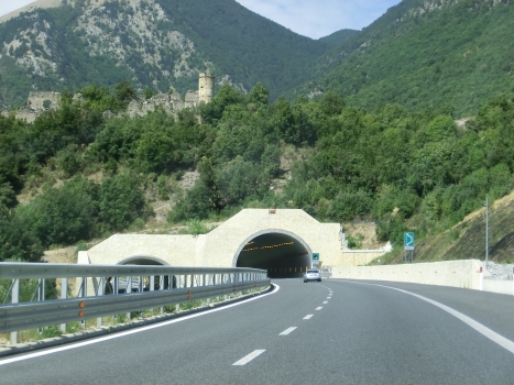 Colloreto Tunnel southern portals