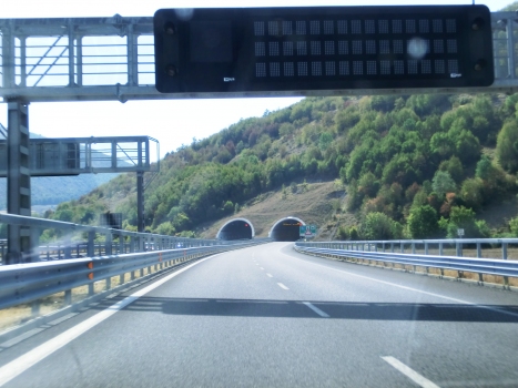 Costa del Monte Tunnel northern portals