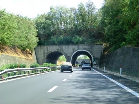 Fiego I Tunnel northern portals