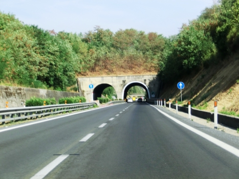 Fiego I Tunnel southern portals