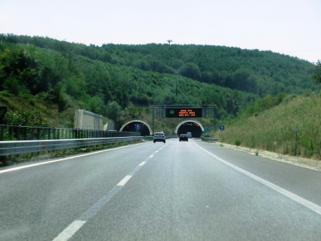Fontanelle Tunnel northern portals