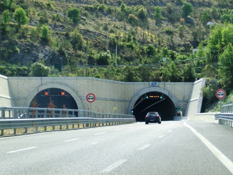 Fossino Tunnel northern portals