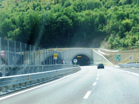 Iannello Tunnel northern portals
