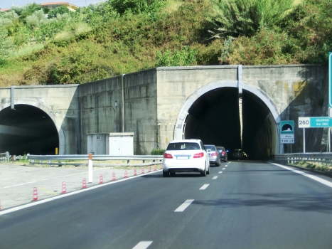 Moio Tunnel southern portals