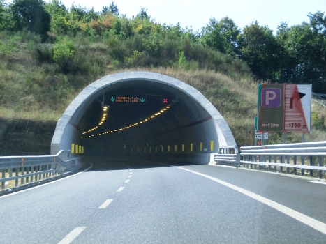 Naturale 1 Tunnel northern portals