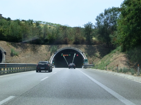 Serra Spiga Tunnel northern portal