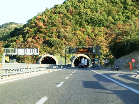 Tanagro Tunnel northern portals
