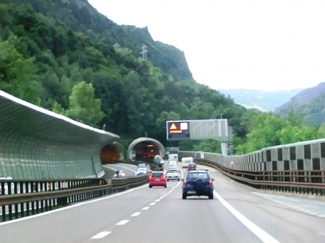 Gardena-Groden Tunnel northern portals