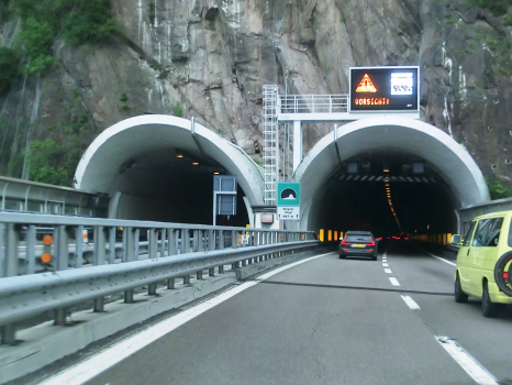 Virgolo Tunnel southern portals