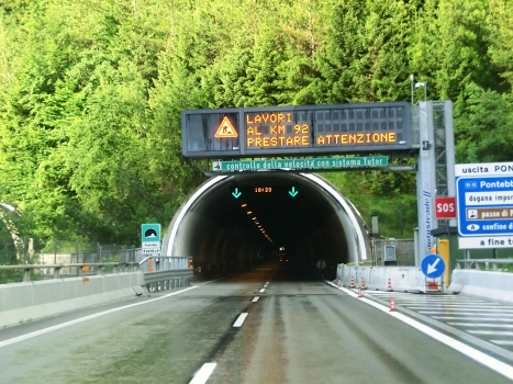 Pontebba Tunnel southern portal