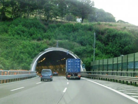 Anzema Tunnel southern portal