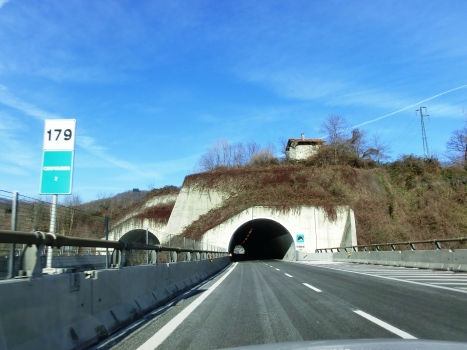 Castellaccio Tunnel southern portals