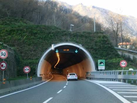 Mottarone II Tunnel southern portal