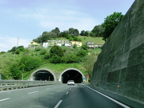 Pero Grosso Tunnel southern portals