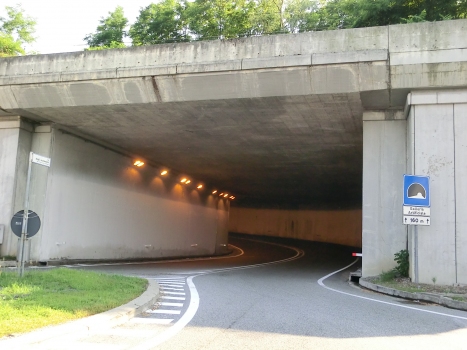 Svincolo Baveno Tunnel southern portal