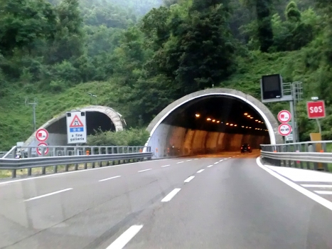 Turchino Tunnel southern portals