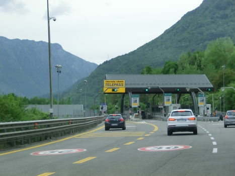 Belluno-Cadola toll barrier