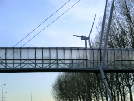 Passerelle de l'aire de Nieuwegein