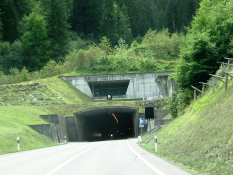Gotschna Tunnel northern portal