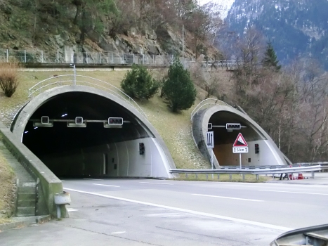 Biaschina Tunnel northern portals