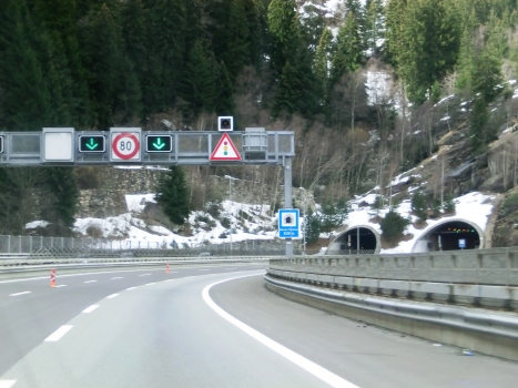 Monte Piottino Tunnel southern portals