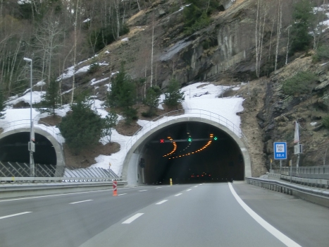 Monte Piottino Tunnel southern portals
