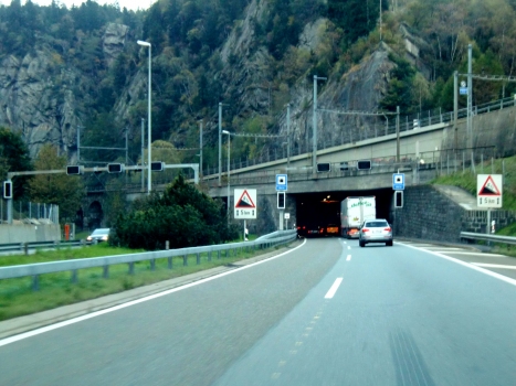 Monte Piottino Tunnel western portals